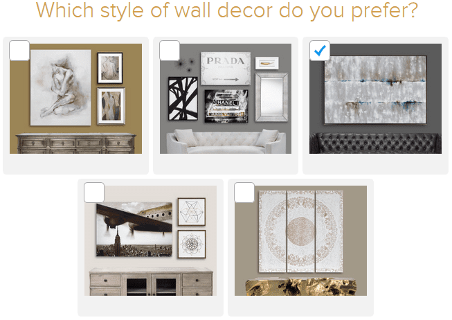 Z Gallerie quiz