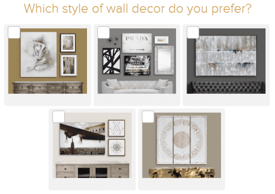 Z Gallerie Style Quiz