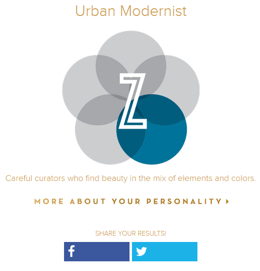 Z Gallerie Style Quiz