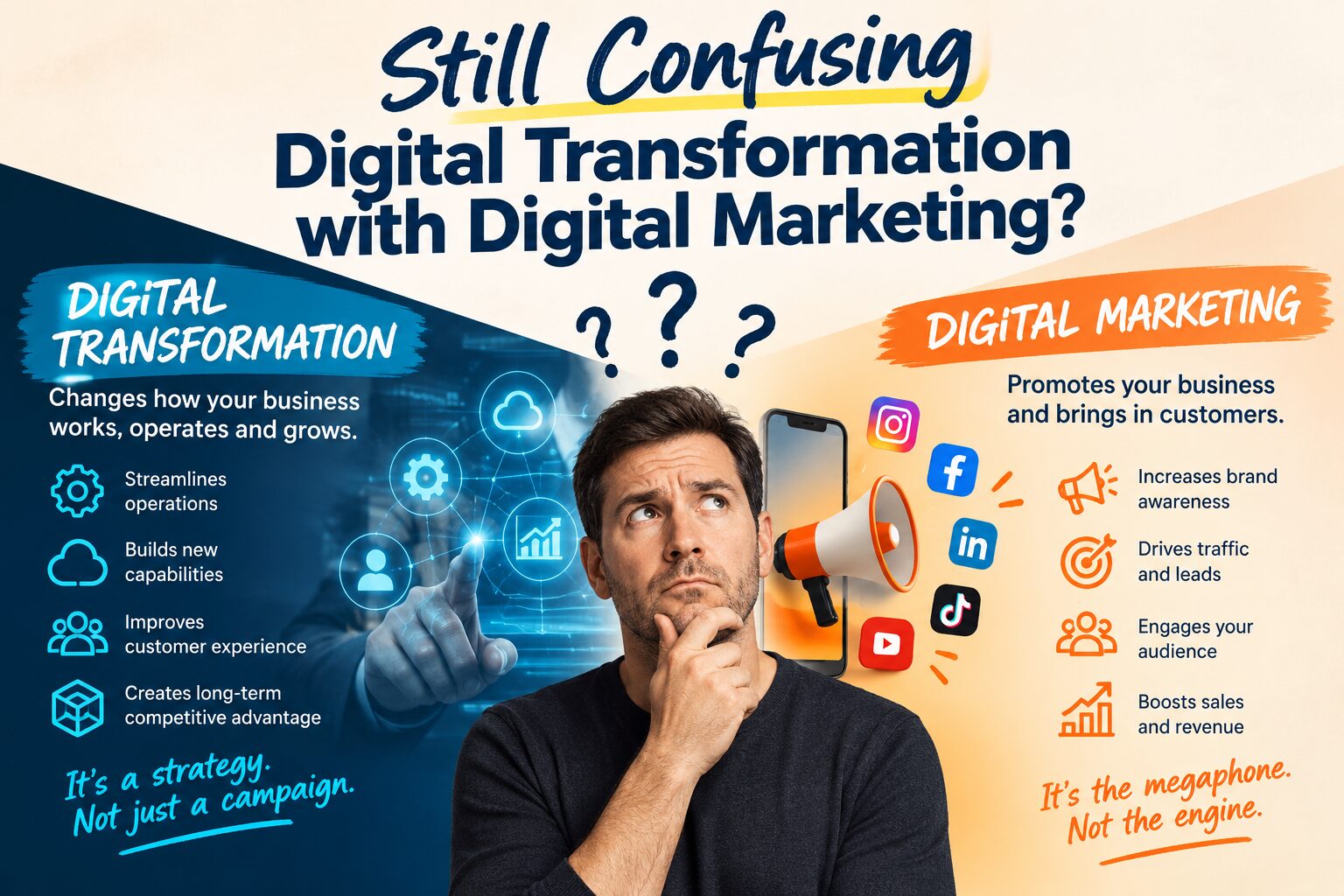 Still Confusing Digital Transformation with Digital Marketing