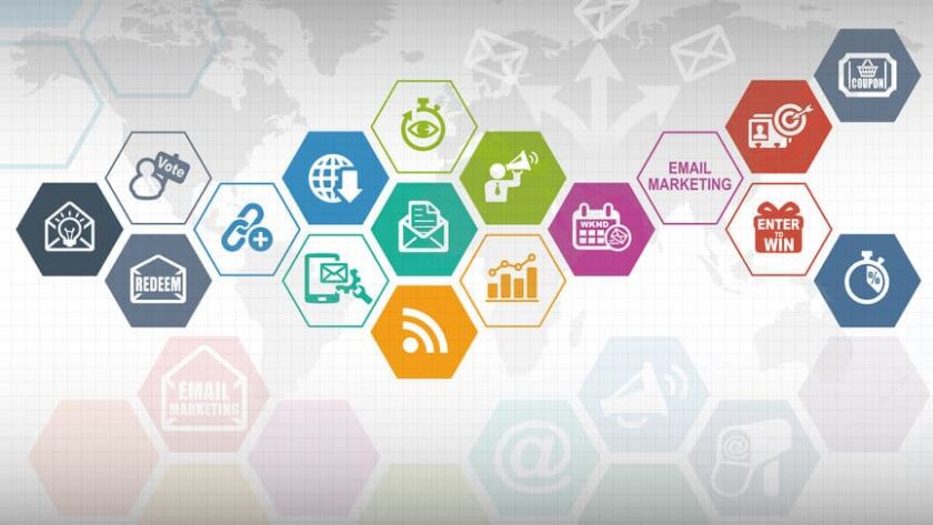 Hashtags for social media marketing