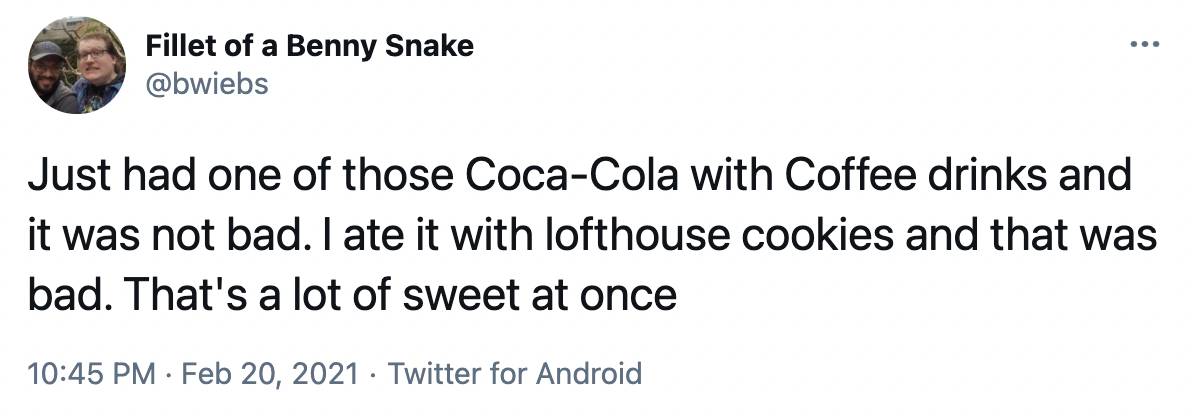Sentiment Analysis Coca Cola tweet