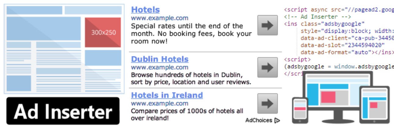 ad inserter Best Free WordPress Plugins