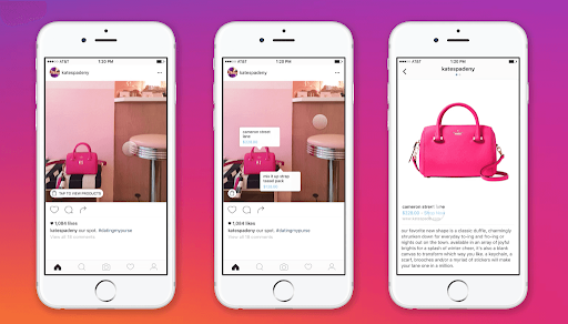 Instagram Conversations Regarding a Pink Purse