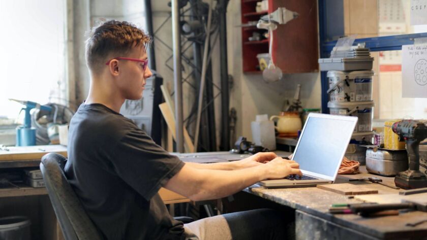 Computer Repair Shop Workbench