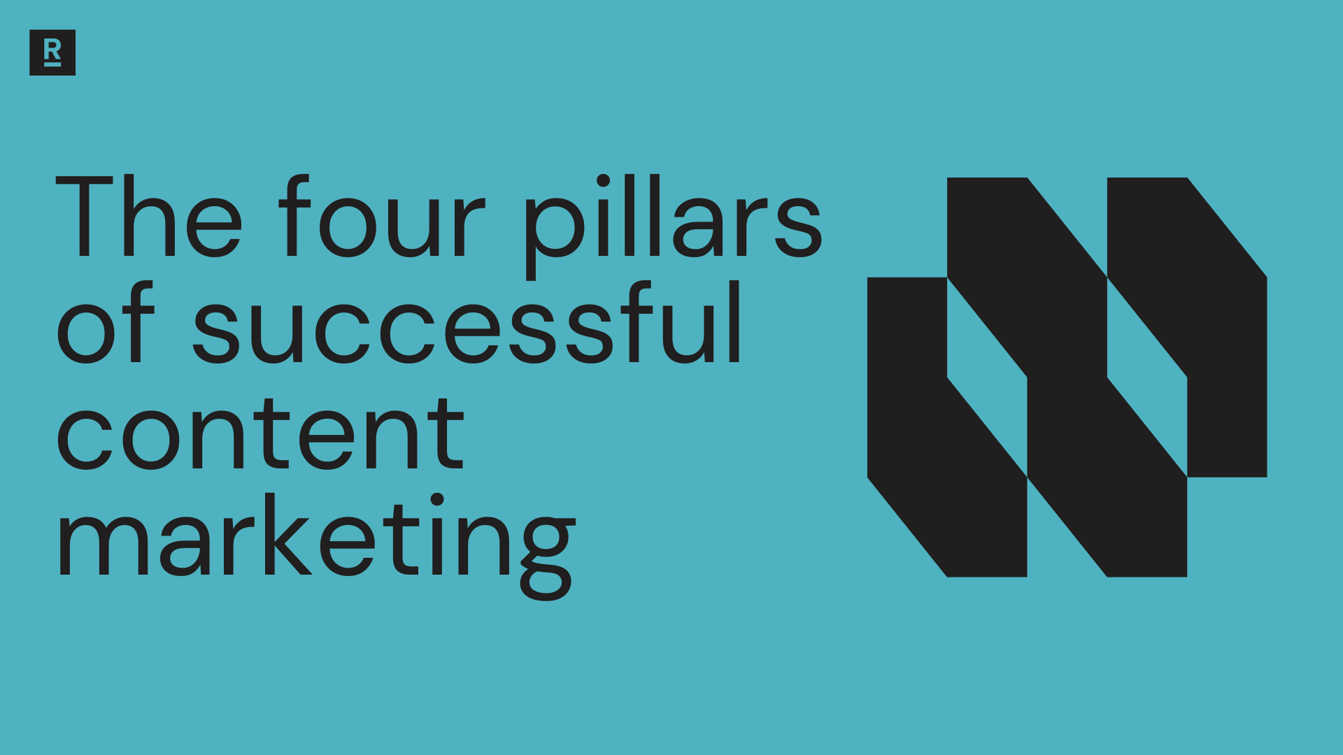 The four pillars of successful content marketing